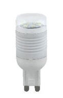 G9 LED žiarovka 2W 150LM, studená biela, 230V