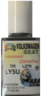 SEAT VW LY5U 1H LZ7K GLETSCHERBLAU LAKU TUCH-UP