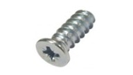 EURO skrutka so zápustnou hlavou 6,3mm x 13mm 100 kusov