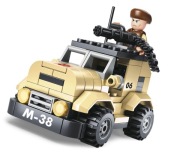 Sluban Army blokuje vojenské auto M38-B0587A
