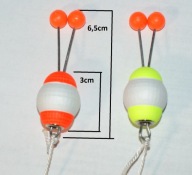 Fluo závesný signál 6,5 cm so šnúrkou