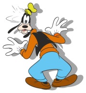 NÁLEPKA NA OKENNÉ ZRKADLOVÉ NÁBYTOKOVÉ OKNO GOOFY DOG