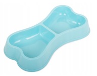 #306 PLASTOVÁ MISKA PRE PSA A MAČKU DVOJNÁSOBNÁ 0,25L