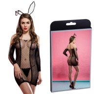 Erotická dámska košieľka, sexi ohlávka S/L
