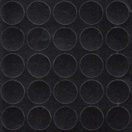 KRYT NA NÁBYTOK SAMOPRZ Fi14 BLACK BRANEK 25 ks