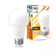 E27 LED žiarovka 9W NEUTRÁLNA BIELA ​​A+ GULIČKA 806LM