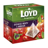LOYD Divoká ruža s jablkovým pyramídovým čajom