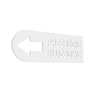 Nálepku OBCHODNÝ PRICHOD, firma, kancelária, obchod