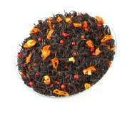 ČIERNE HORÚCE CHILI PAPRICE Čierny čaj (100g) Príjemne pikantný