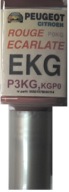 CITROEN PEUGEOT EKG ROUGE ECARLATE TOUCH-UP FARBA
