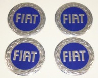 FIAT 60mm modrý, emblémy, znaky, NÁBOJE, RÁFKY