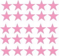 Nálepky na bicykel FLOWERS STARS DOTS HEARTS