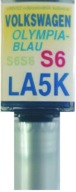 VW LA5K S6S6 OLYMPIABLAU LAK ŠKRABANÝ DOTYK