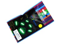 ŽIARENÝ NEÓNOVÝ Prsteň 6 KS PS-8