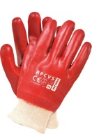 PRACOVNÉ RUKAVICE PVC GUMOVÉ RUKAVICE vodeodolné