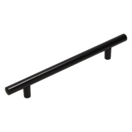 Nábytková úchytka Zábradlie loft čierna matná L-272 mm