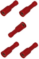 KONEKTOR SAMICE TUBE 0,5-1,5MM ČERVENÝ 4MM