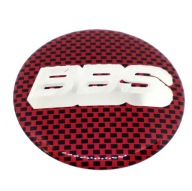 Nálepka na puklice so znakom BBS 64 mm