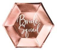 TANIERE BRIDE SQUAD, RUŽOVÉ ZLATO, 6 KS, BRIDGE'S PARTY