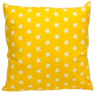 Bunda obliečka na vankúš 45x45 Stars on Yellow