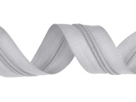 PÁSKA NA Zips Zips 3 MM ŠPIRÁLA + Zips ŠEDÉ