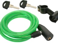 BIKE LOCK, SILNÝ, HRUBÝ BIKE LOCK, 180 cm