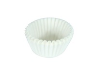 Biele tortové formy 28x16 mm, 200 kusov