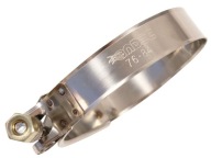 MDC T-Clamp CLAMP NEREZOVÁ NEREZOVÁ príchytka turbo 76-84mm medzichladič nasávanie príchytky