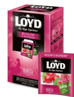 Čaj Horeca LOYD ROSE s MALINA vrecúška 20 ks