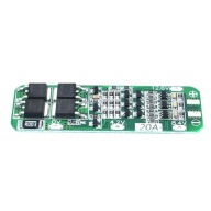 BMS 3S 20A 12,6V Li-ion 18650 nabíjačka, OVLÁDANIE.