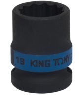 NÁRAZOVÁ ZÁSUVKA 1/2 17mm KING TONY 12 KT 453017M