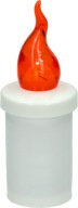 Vložka do sviečky LED Subito S-5, lampáš ČERVENÝ