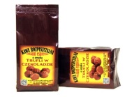 Ochutená instantná káva Hľuzovky v čokoláde