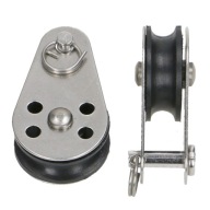 25 mm mini plastový kotúč z nehrdzavejúcej ocele