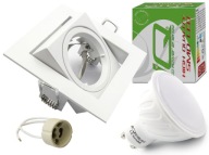 LUMINAIRE HALOGEN EYELET držiak žiarovky s GU10 6W LED