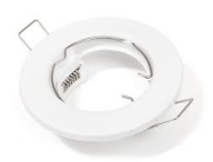 Halogénové svietidlo GU10 LED, STROP PEVNÝ BIELY
