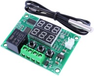 Digitálny termostat W1219 12V -30C +110C Sonda