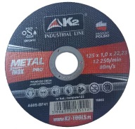 Ochranné kotúče na kov K2 125 x 1,0 x 22,23
