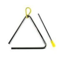 Oceľový hudobný nástroj Triangle T8 21 cm