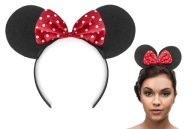 ČELENKA S MAŠĽOU, UŠIKÁ MICKEY MINNIE MOUSE
