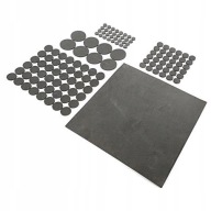 POSUV NÁBYTKU POD 125 ks 3mm PLST ČIERNA