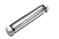 NÁPRAVA NÁPRAVA NÁPRAVA KOLESA fi 125 M10x65 otvor oska 15mm