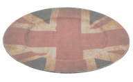 Podnos na riad UK FLAG, okrúhly, 33 cm, plastový