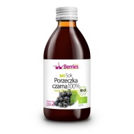 Bio šťava z čiernych ríbezlí 100% ekologická 250ml