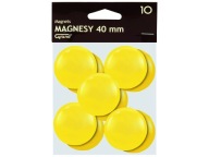 GRAND MAGNETY 40 MM 10 KS ŽLTÉ
