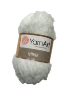 50g priadza, polyamid, kožušina YarnArt Mink cream 330