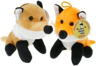 Líška maskot 2 farby - 15cm