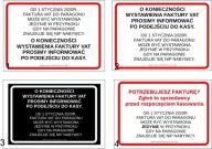 Laminovaný TANIEK FAKTÚRA s DPH za účtenku A5