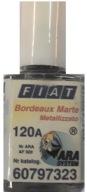 FIAT 120A BORDEAUX MARTE OPRAVA LAKU NA ŠKRABANINY