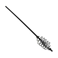 PRUŽINA NÁSTRAHY NA TRUBKE 6/24 cm s hmotnosťou 30 g
